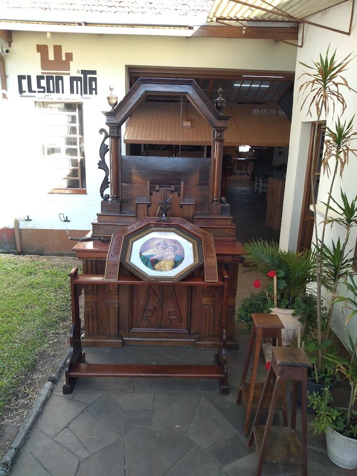 Altar Paroquial Antes